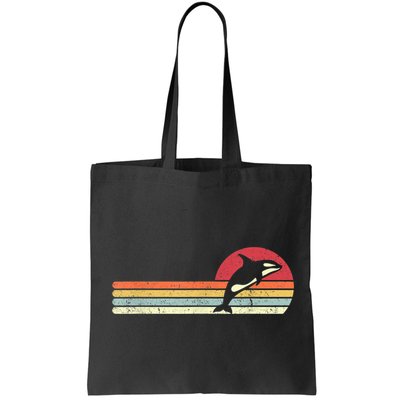 Orca Shirt. Retro Style Killer Whale Bag