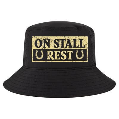 On Stall Rest Horse Cool Comfort Performance Bucket Hat