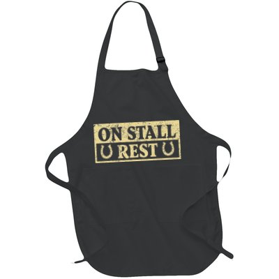 On Stall Rest Horse Apron
