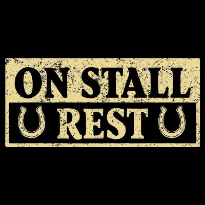 On Stall Rest Horse T-Shirt