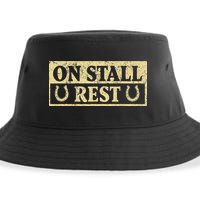 On Stall Rest Horse Sustainable Bucket Hat