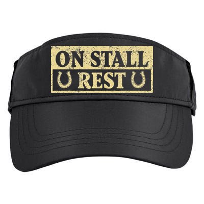 On Stall Rest Horse Adult Drive Performance Visor