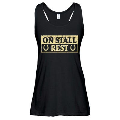 On Stall Rest Horse Ladies Essential Flowy Tank