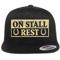 On Stall Rest Horse Flatbill Hat