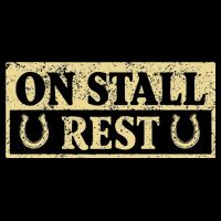 On Stall Rest Horse Baby Bodysuit
