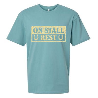 On Stall Rest Horse Sueded Cloud Jersey T-Shirt