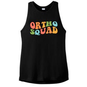 Ortho Squad Retro Orthopedics Doctor Nurse Assistant Medical Gift Ladies PosiCharge Tri-Blend Wicking Tank