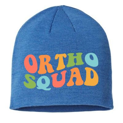 Ortho Squad Retro Orthopedics Doctor Nurse Assistant Medical Gift Sustainable Beanie