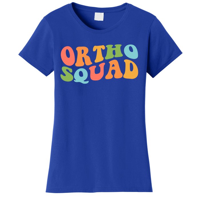 Ortho Squad Retro Orthopedics Doctor Nurse Assistant Medical Gift Women's T-Shirt