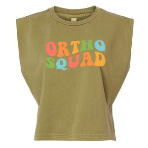 Ortho Squad Retro Orthopedics Doctor Nurse Assistant Medical Gift Garment-Dyed Women's Muscle Tee