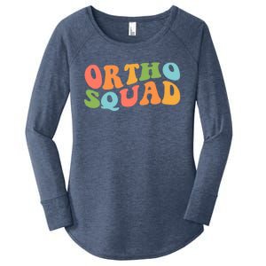 Ortho Squad Retro Orthopedics Doctor Nurse Assistant Medical Gift Women's Perfect Tri Tunic Long Sleeve Shirt