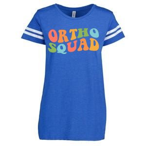 Ortho Squad Retro Orthopedics Doctor Nurse Assistant Medical Gift Enza Ladies Jersey Football T-Shirt