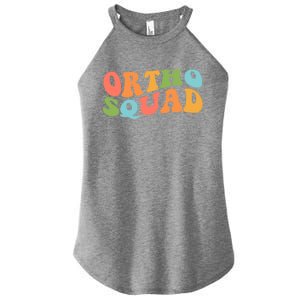 Ortho Squad Retro Orthopedics Doctor Nurse Assistant Medical Gift Women's Perfect Tri Rocker Tank