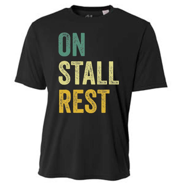 On Stall Rest Horse Cooling Performance Crew T-Shirt