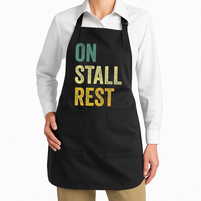 On Stall Rest Horse Apron
