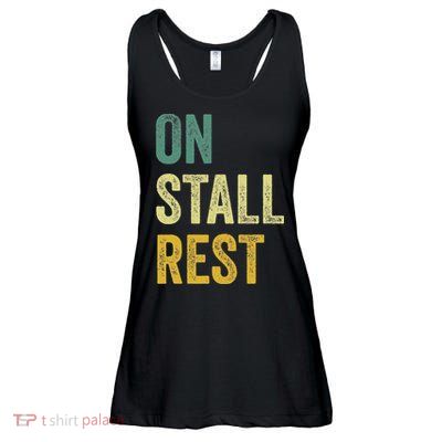 On Stall Rest Horse Ladies Essential Flowy Tank