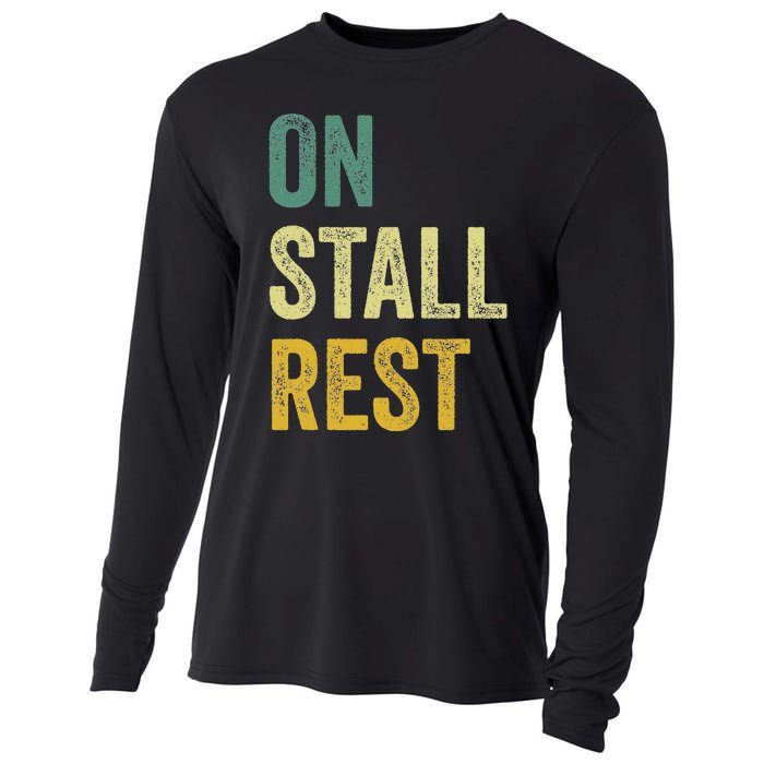 On Stall Rest Horse Cooling Performance Long Sleeve Crew