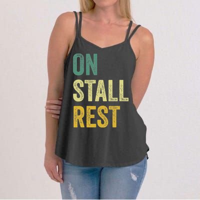 On Stall Rest Horse Women's Strappy Tank