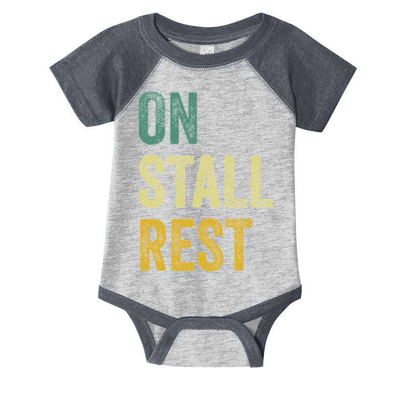 On Stall Rest Horse Infant Baby Jersey Bodysuit