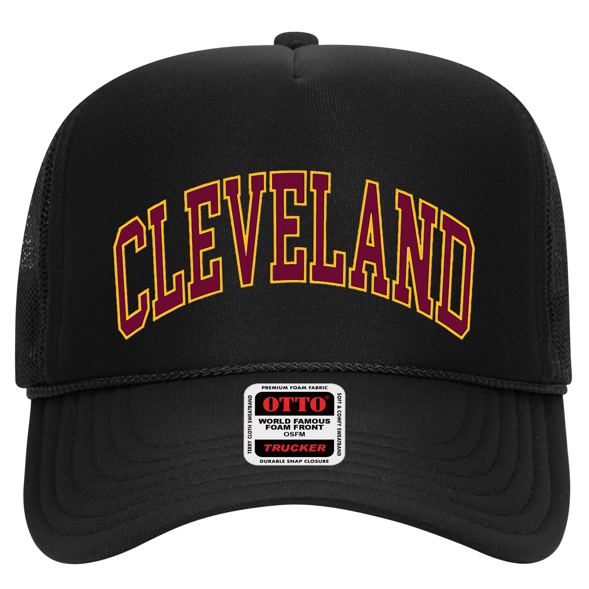 Ohio State Retro Vintage Distressed Cleveland Hat
