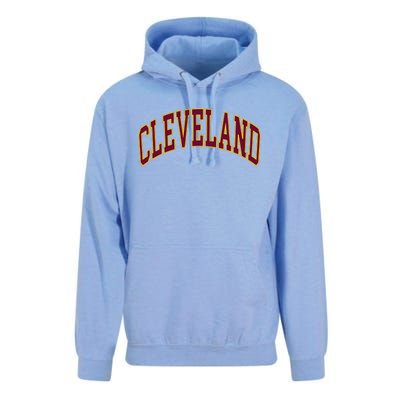 Ohio State Retro Vintage Distressed Cleveland Unisex Surf Hoodie