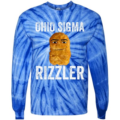 Ohio Sigma Rizzler Tie-Dye Long Sleeve Shirt