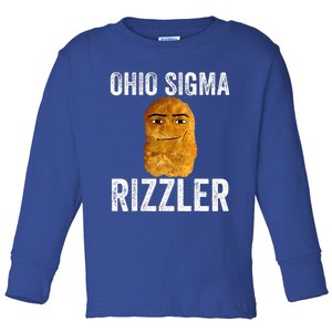 Ohio Sigma Rizzler Toddler Long Sleeve Shirt