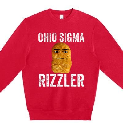 Ohio Sigma Rizzler Premium Crewneck Sweatshirt