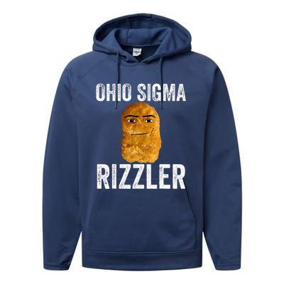 Ohio Sigma Rizzler Performance Fleece Hoodie