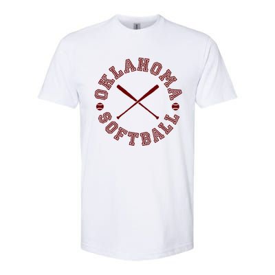 Oklahoma Softball Roundel Softstyle® CVC T-Shirt