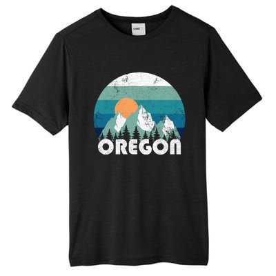 Oregon State Retro Vintage Tall Fusion ChromaSoft Performance T-Shirt