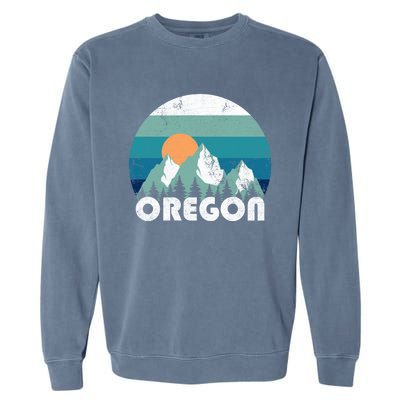 Oregon State Retro Vintage Garment-Dyed Sweatshirt