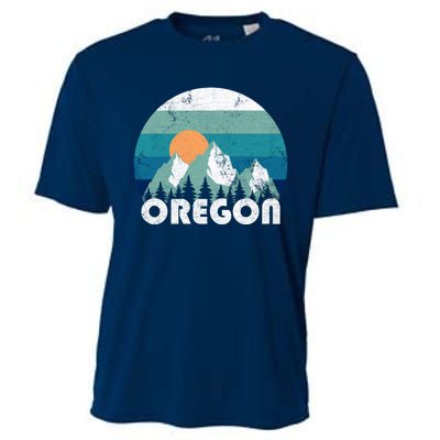 Oregon State Retro Vintage Cooling Performance Crew T-Shirt