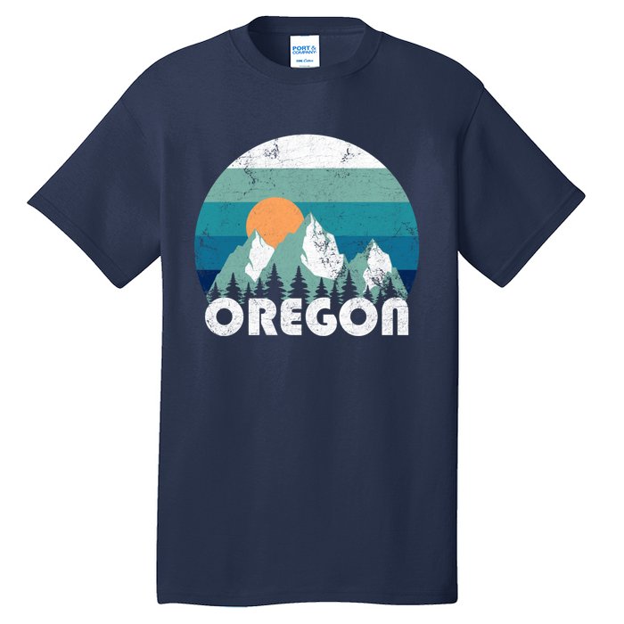 Oregon State Retro Vintage Tall T-Shirt