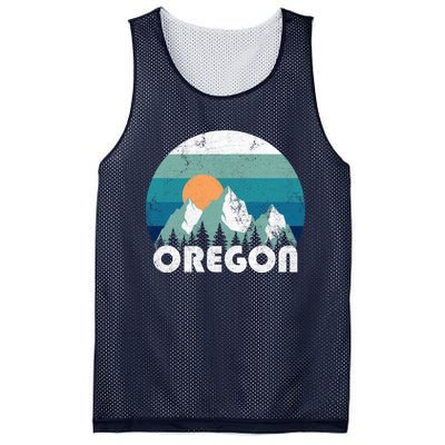 Oregon State Retro Vintage Mesh Reversible Basketball Jersey Tank