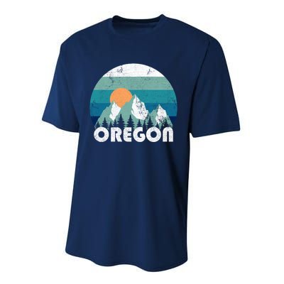 Oregon State Retro Vintage Performance Sprint T-Shirt