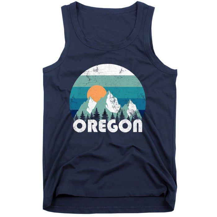 Oregon State Retro Vintage Tank Top