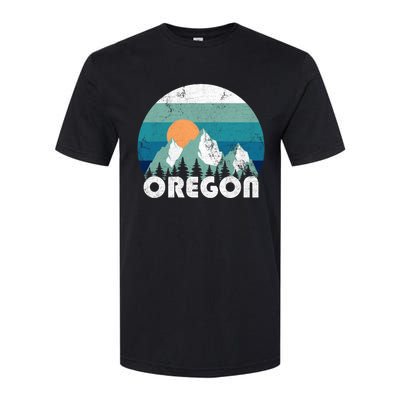 Oregon State Retro Vintage Softstyle CVC T-Shirt