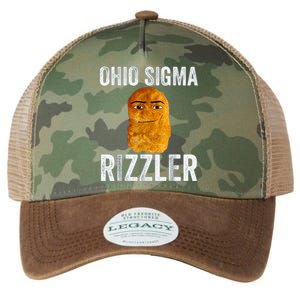 Ohio Sigma Rizzler Funny Meme Chicken Nugget Legacy Tie Dye Trucker Hat