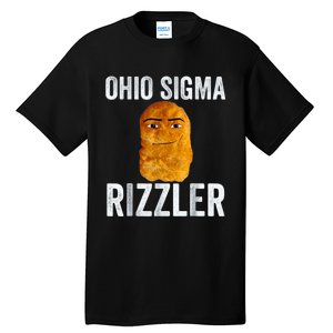 Ohio Sigma Rizzler Funny Meme Chicken Nugget Tall T-Shirt