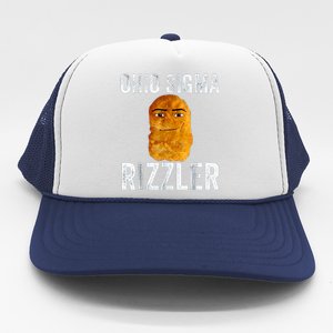 Ohio Sigma Rizzler Funny Meme Chicken Nugget Trucker Hat