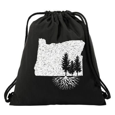 Oregon State Roots Drawstring Bag