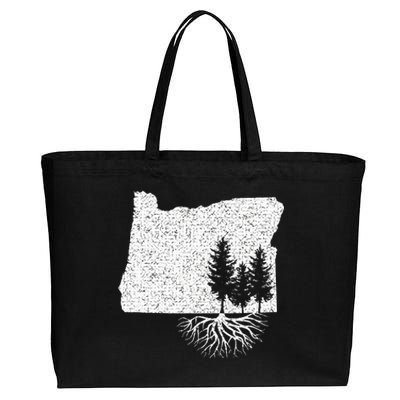 Oregon State Roots Cotton Canvas Jumbo Tote