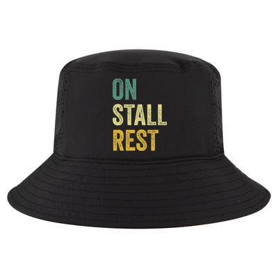 On Stall Rest Horse Cool Comfort Performance Bucket Hat