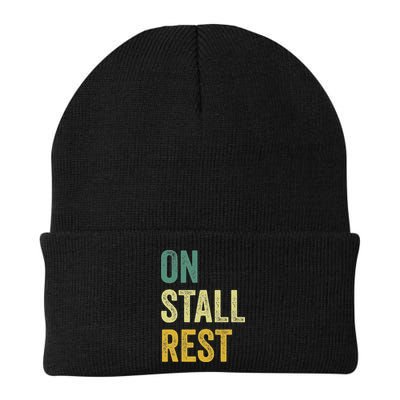On Stall Rest Horse Beanie