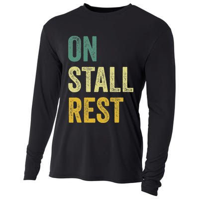 On Stall Rest Horse Cooling Performance Long Sleeve Crew