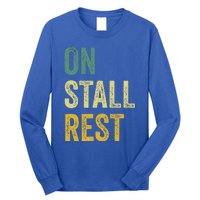 On Stall Rest Horse Long Sleeve Shirt