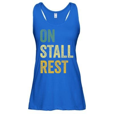 On Stall Rest Horse Ladies Essential Flowy Tank