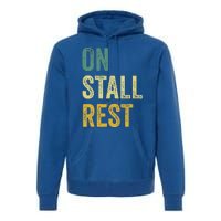 On Stall Rest Horse Premium Hoodie