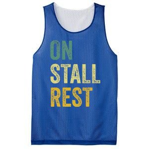 On Stall Rest Horse Mesh Reversible Basketball Jersey Tank